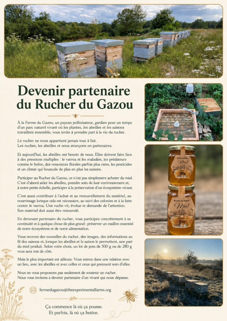 Rucher du Gazou partenaire